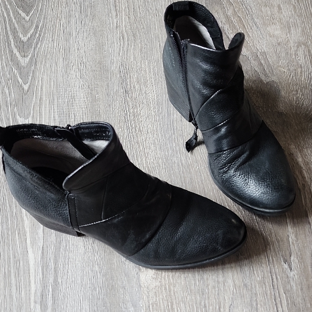 Miz Mooz Black Ankle Boots